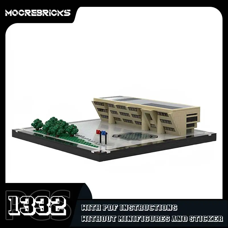 Collectie Serie Dallas Stadhuis Model Moc Stadscentrum Architectuur Bouwstenen Speelgoed Kinderen Kerstcadeau