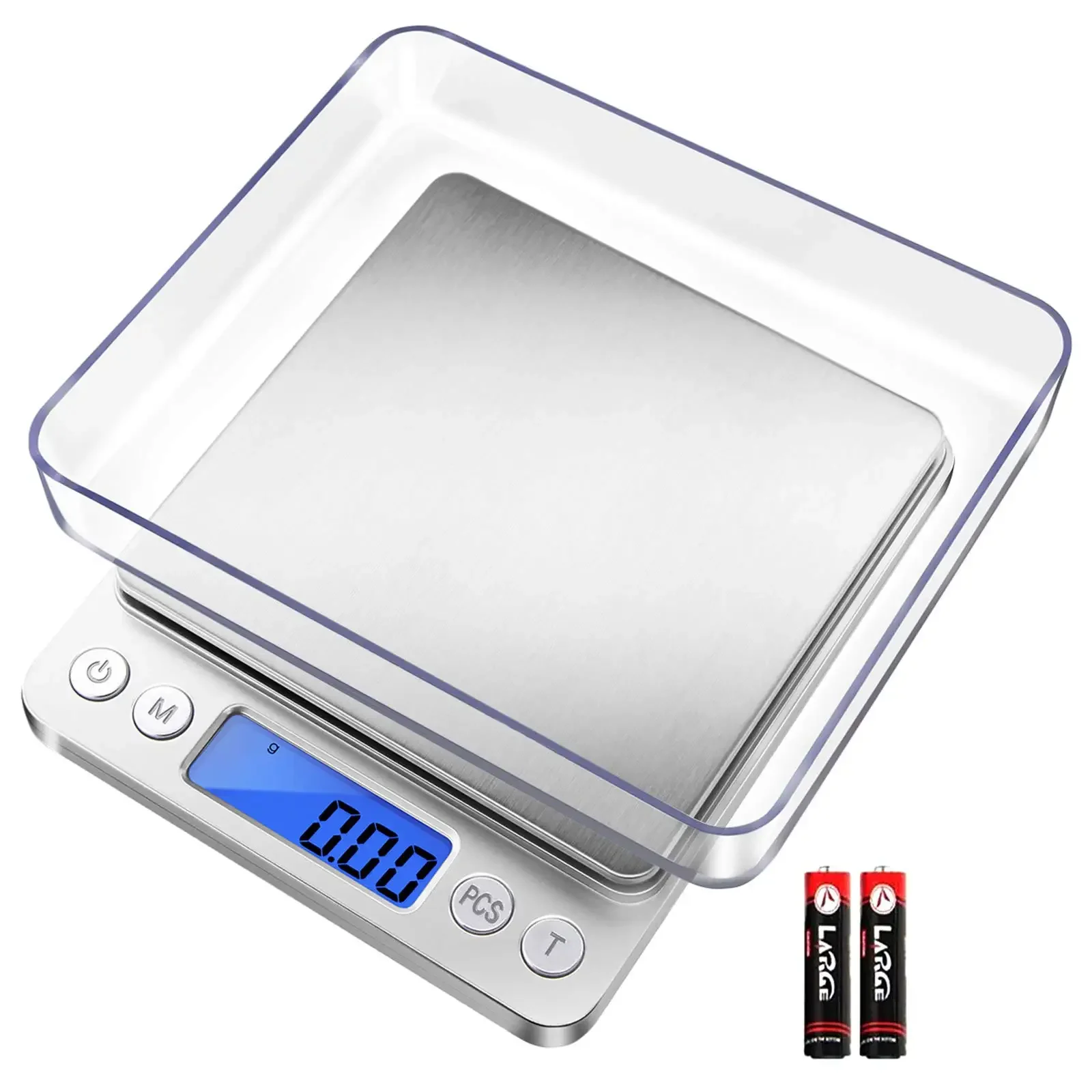 

Digital Kitchen Scale 500/1kg/2kg/ 3kg Small Jewelry Scale Food Scales Digital Weight Gram and Oz Digital Gram Scale Scale gram