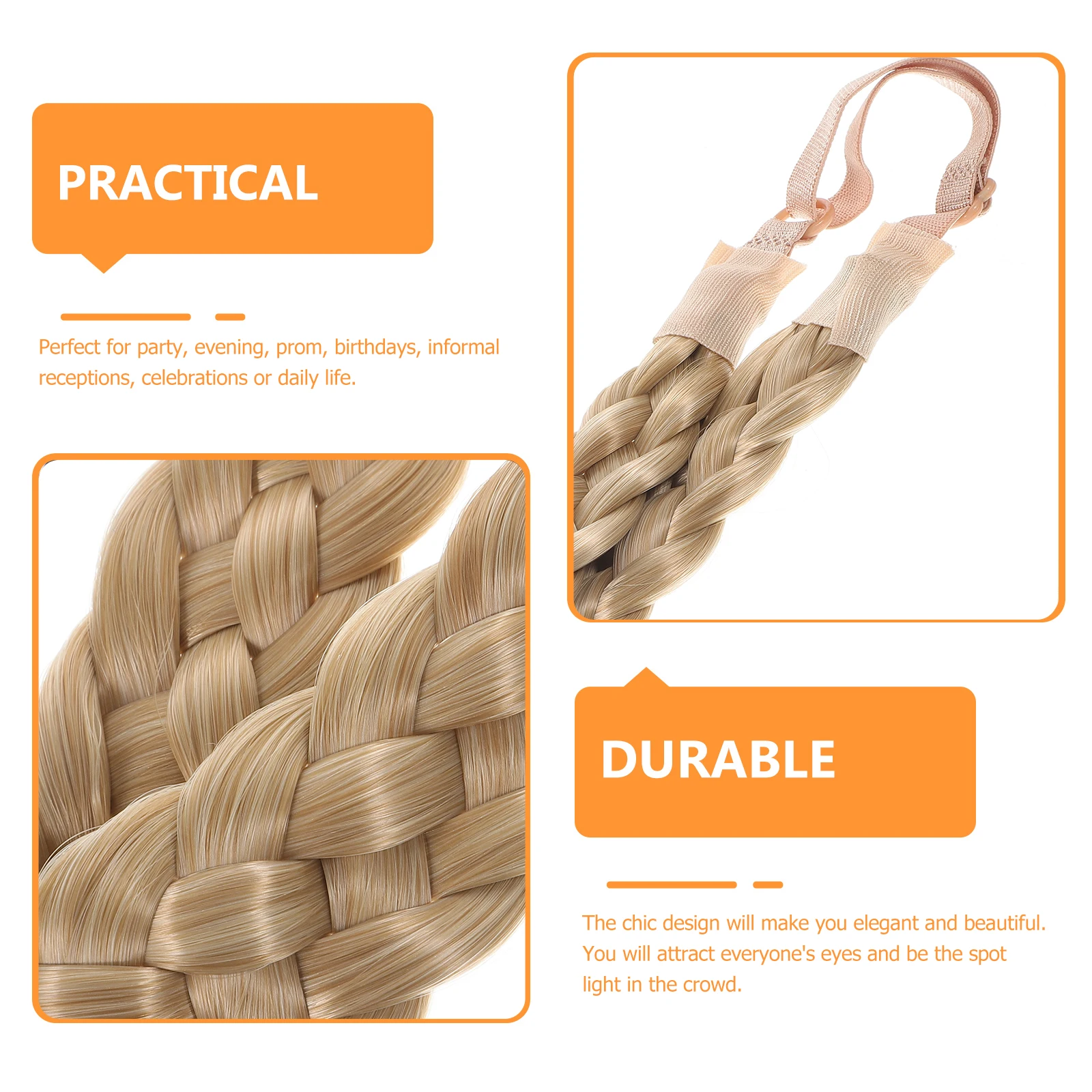 

H Headb Women Bohemia Hair Decorations Party Female Headdress Braid B Gorgeous Lightweight Comfortable Chic Exquisite