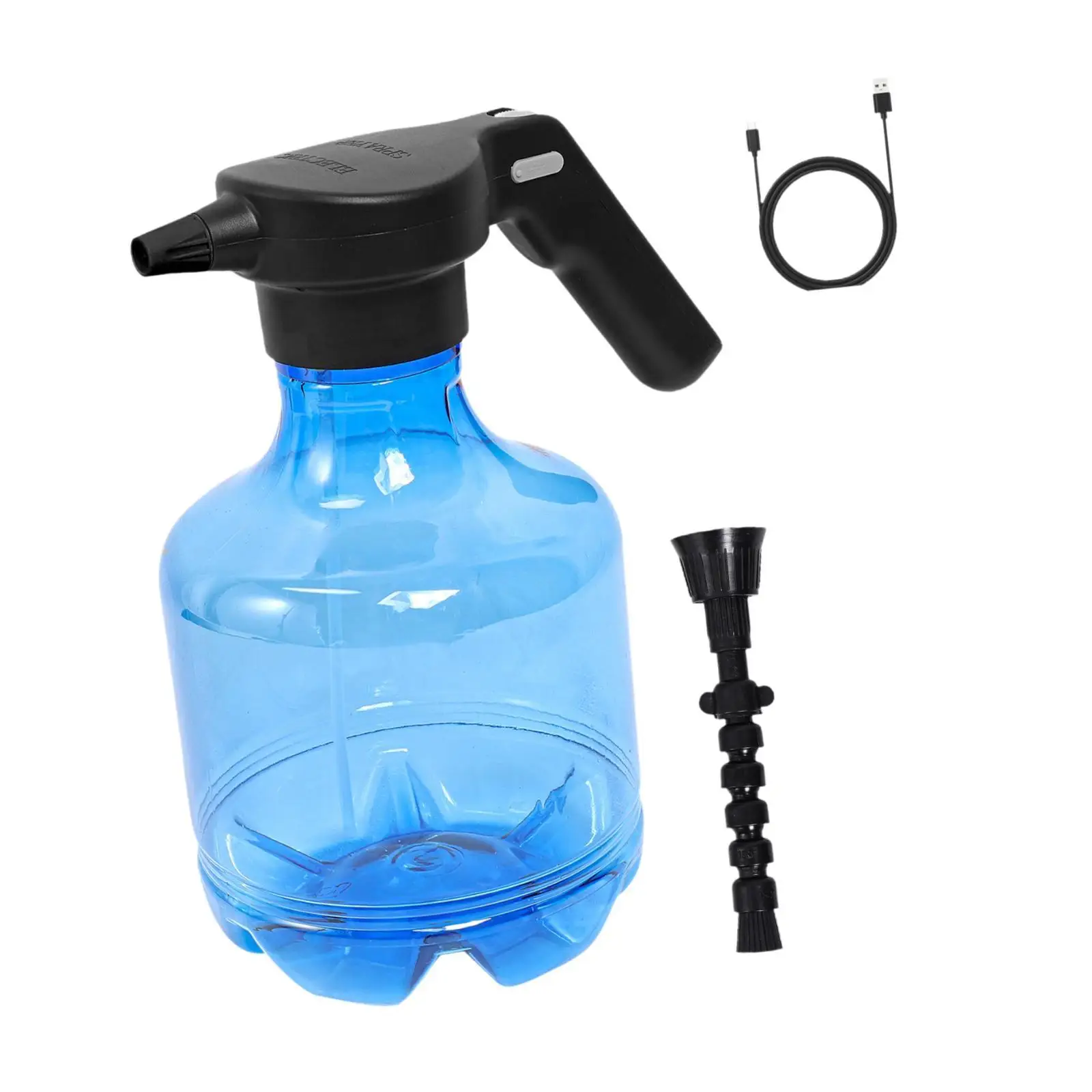 3.0L Electric Watering Can USB Rechargeable with Extended Nozzle Portable Garden