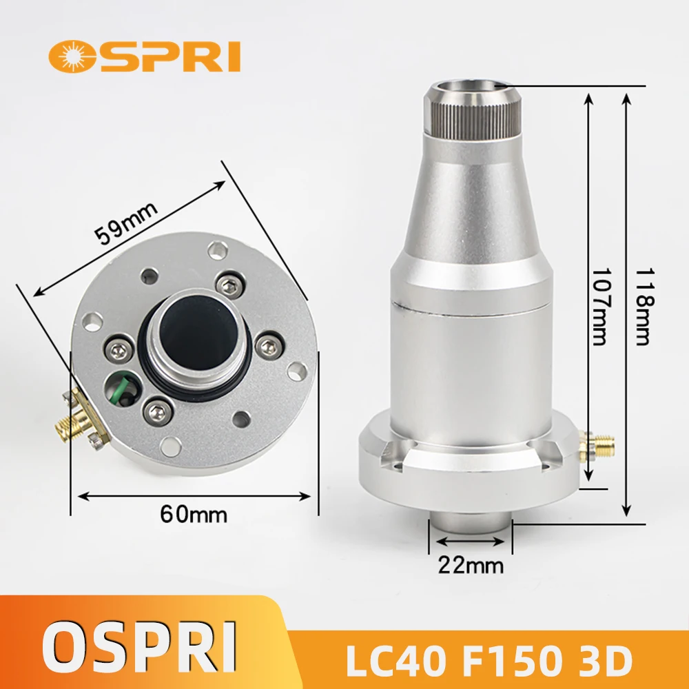 Ospri TRA Laserdüsen-Sensoranschluss LC218 LC40 LC80 LC608 LC1508 Kapazitätssensor für OSPRI Faserlaser-Schneidkopf – Detail 7