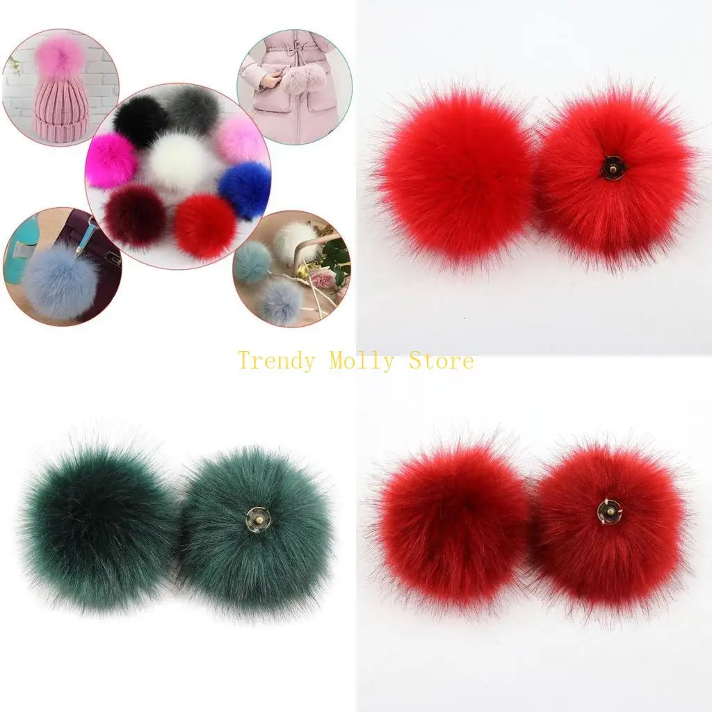 

N5KB Искусственный пушистый шар с помпоном, 1 шт., 14 цветов, 15 см, поделки, вязание шляпы, обувь