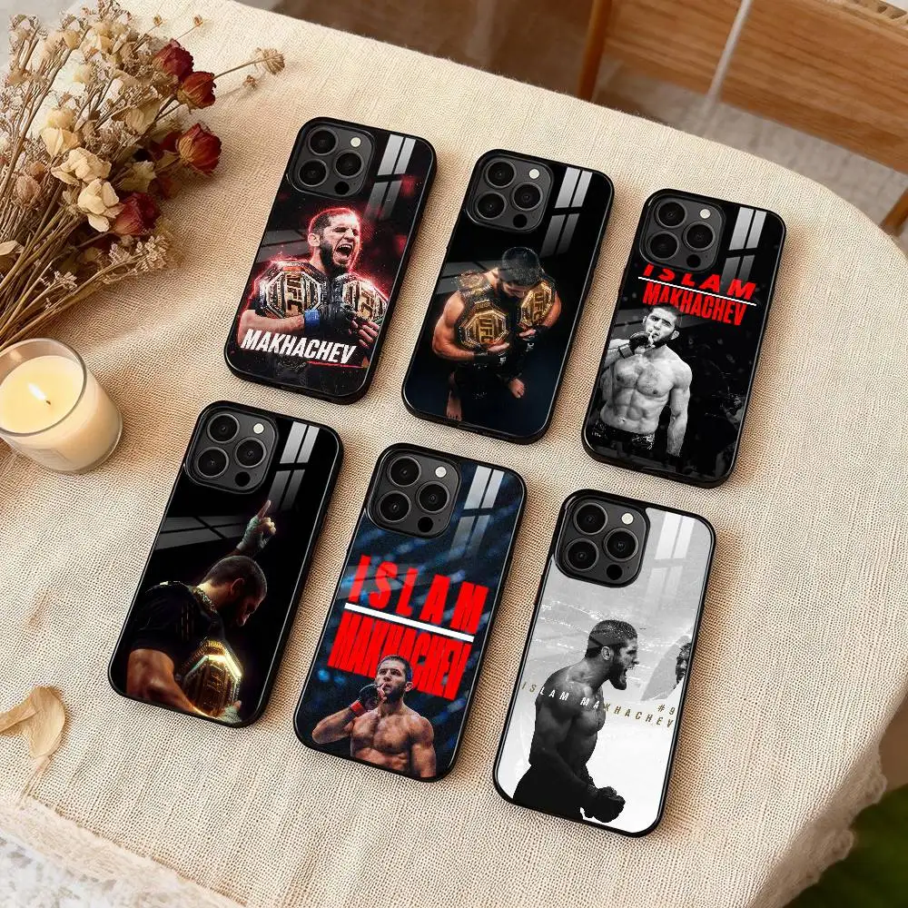 

Islam M-Makhachev Phone Case For iPhone 17,16,15,14,13,12,Plus,Pro,Max For Magsafe Magnetic Wireless Charge