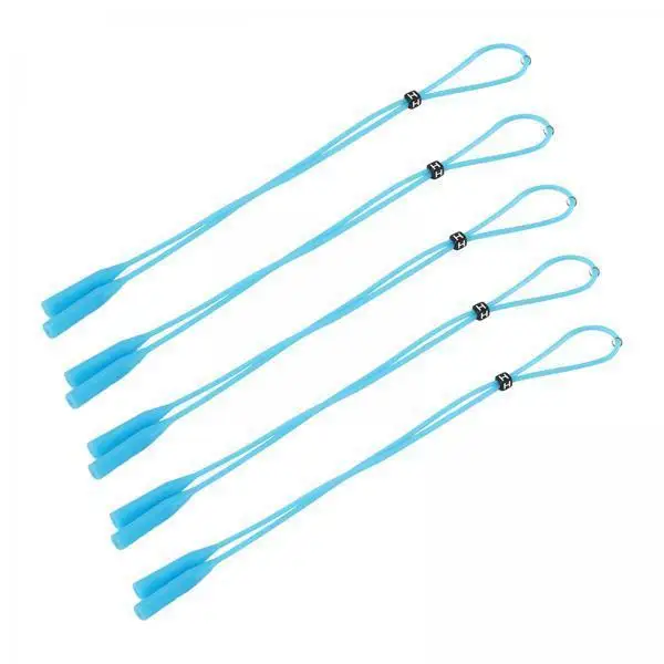 Eyeglasses Strap Adjustable Glasses String Silicone Holder Outdoor Sports Accessory for Swimming Running Cycling Hiking