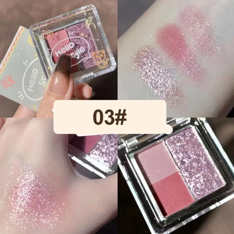 Lśniący matowy paleta cieni do oczu do makijażu błyszczący Pigment cień do oczu długie trwały cień do oczu palety kosmetyków do makijażu