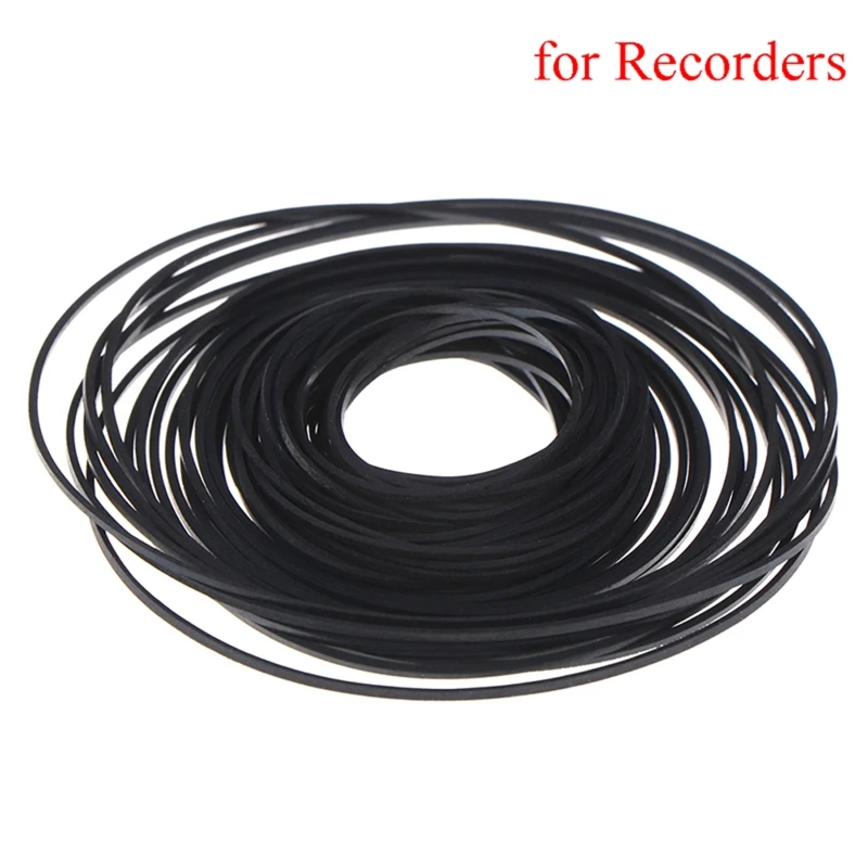 

4-13cm/45-130mm Mixed Cassette Tape Machine Square Belt Repair Belt 0.7mm or 1.0mm Thickness for DVD Recorder