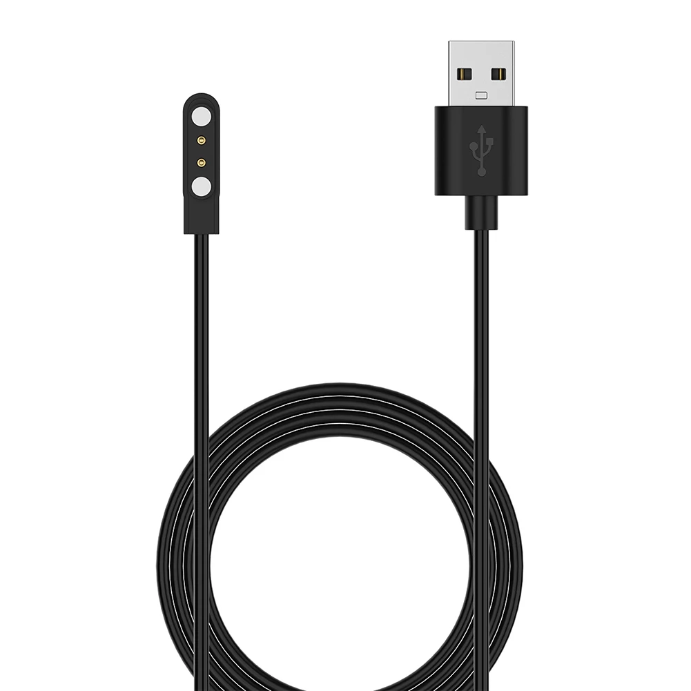 

Magnetic USB Charging Cable Smart Watch Charger Cable 2-Pin Charging Cord 1.2M for CMF Watch Pro 2/Pro 1 Smartwatch Accessories