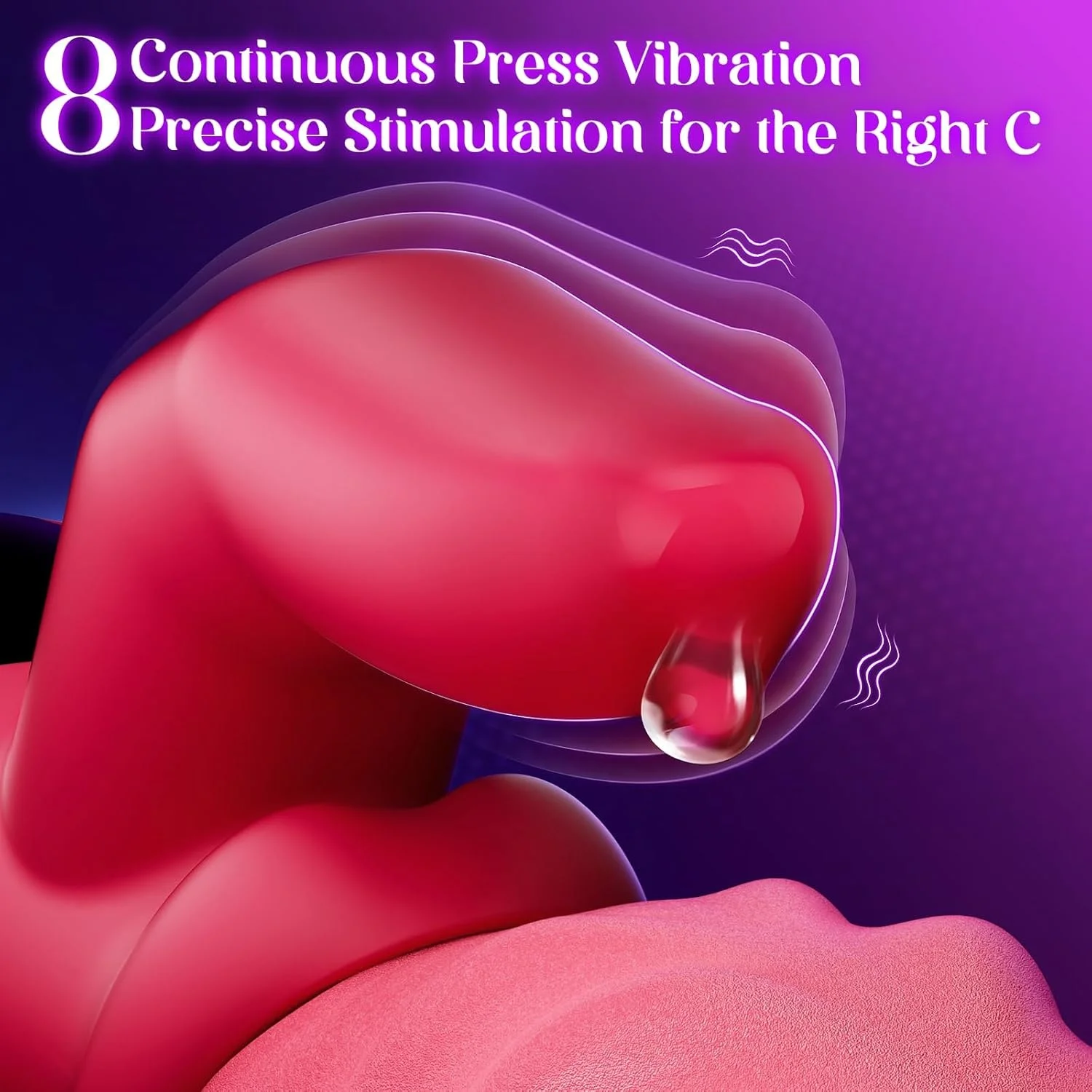2 IN1 Wave Thrusting Dildo Vibrator for Women G Spot Rabbit Vibrators Clit Stimulator Female Masturbator With LED Adult Sex Toys - view 4