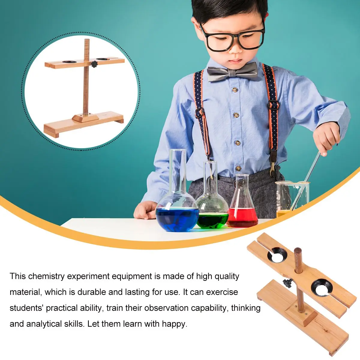 Tool Funnel Rack Brackets Test Holder Supplies Laboratory Shopping Chemical Stand