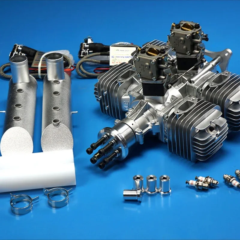

Hand-starting 222CC displacement of 222 model gasoline engine with four cylinders and two strokes side exhaust natural air
