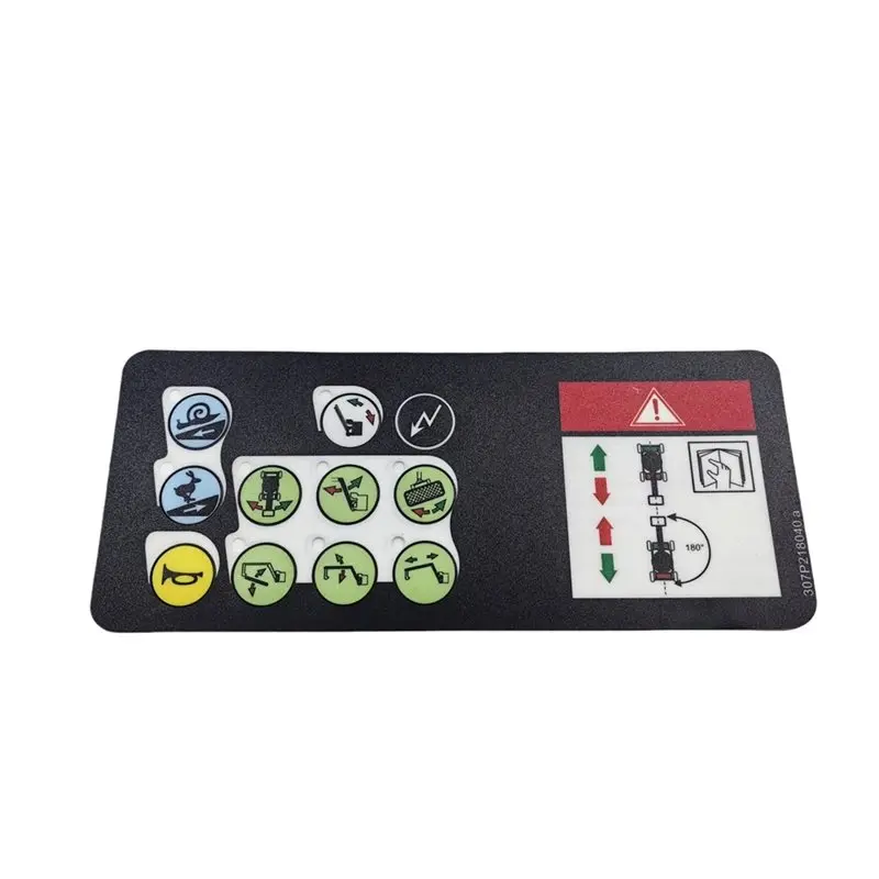 

For HAULOTTE HA12IP Compatible 307P218040 Lift Platform Control Panel Replacement Label Sticker