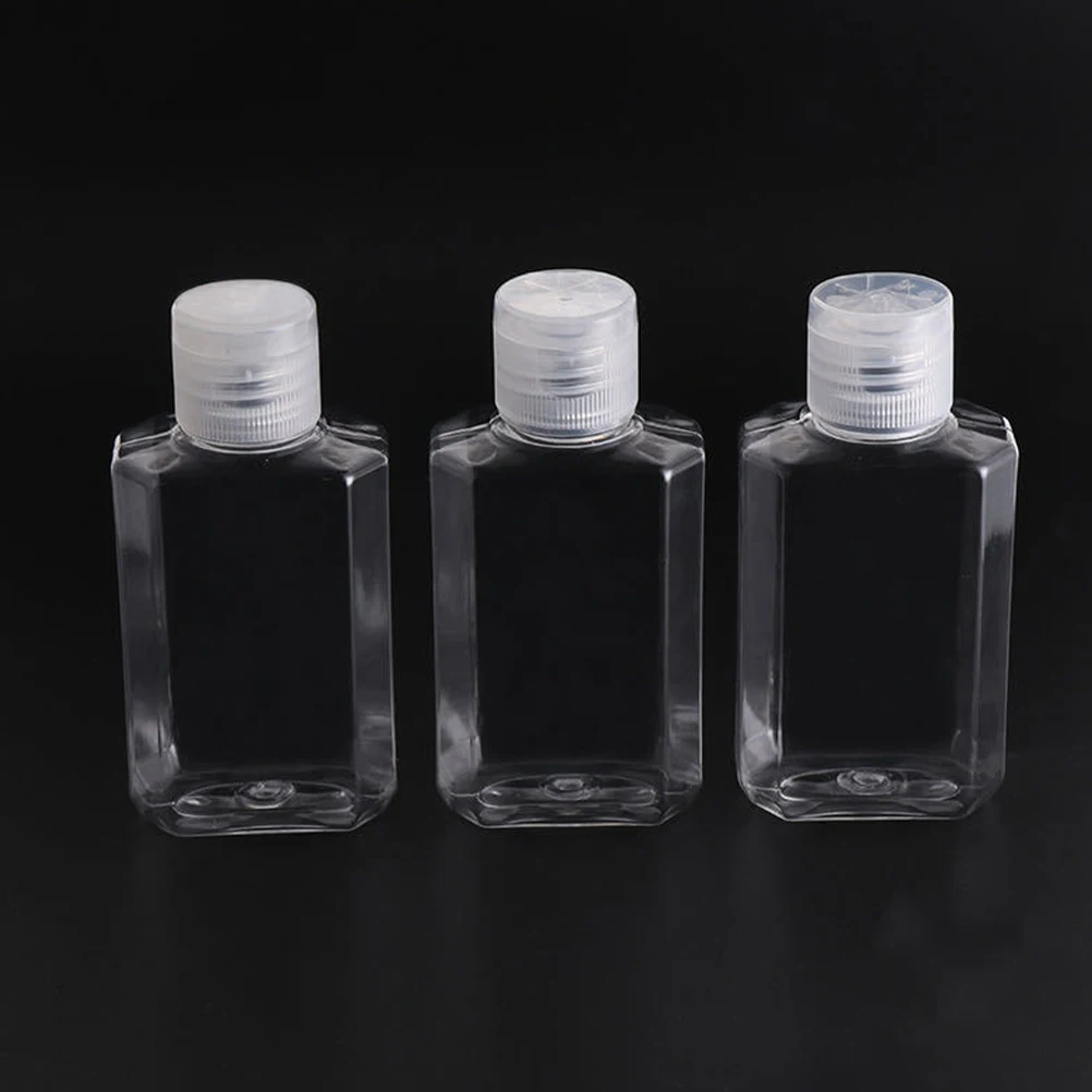 

40pcs Flip- Bottle Mini Plastic Jars For Pills Medicine Storage Travel Container Small Liquid Powder Organizer