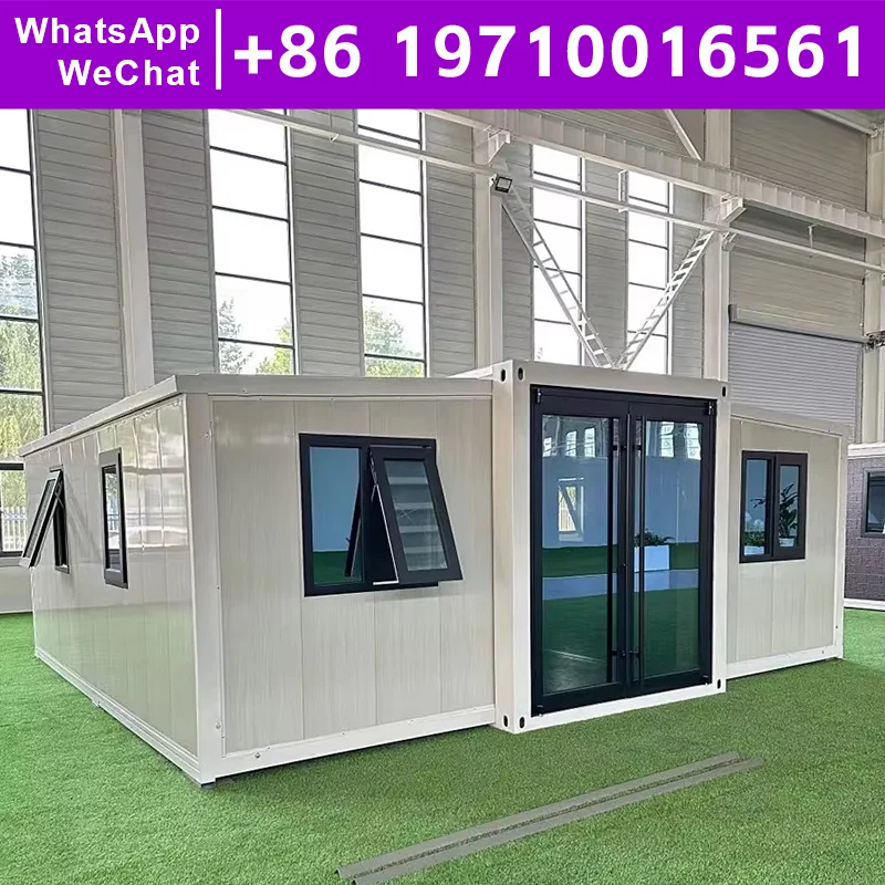 Movable House Modular Home Expandable Container House Expanding Container Homes 40ft Houses Ready to Live in 2 Bedroom 20ft Sea