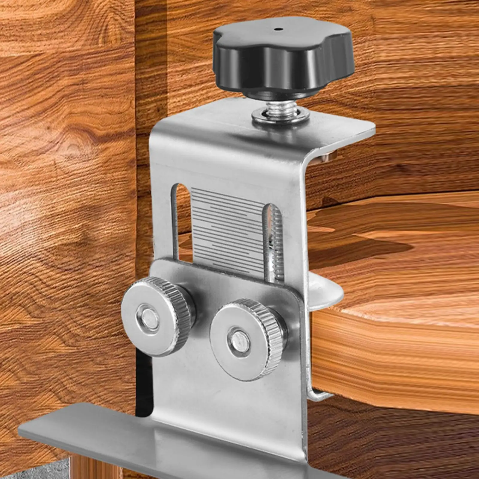

Cabinet Door Mounting Tool Stainless Steel Professional Portable Easy Adjustment
