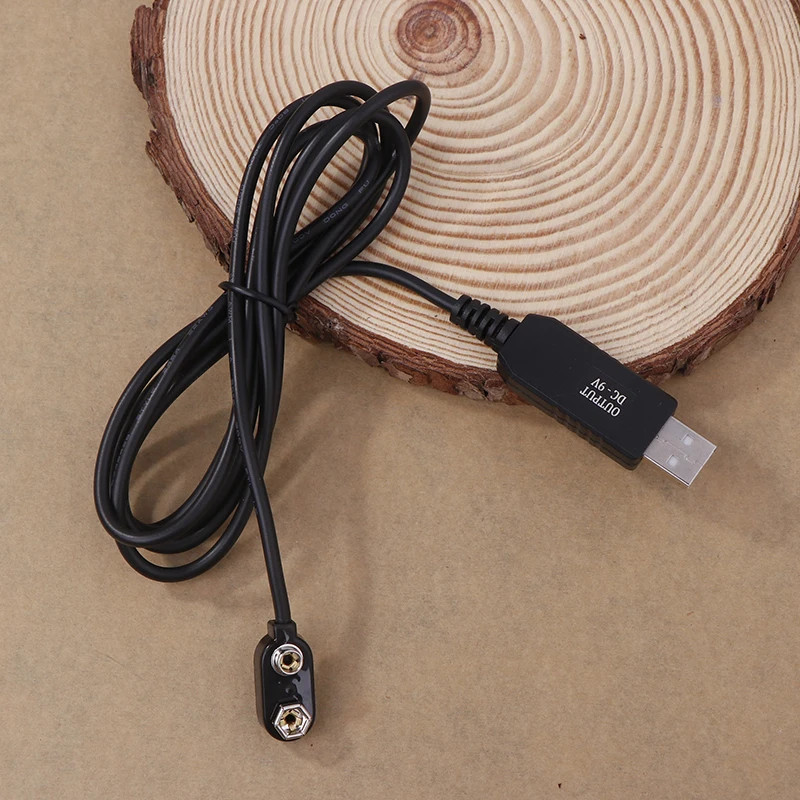 9V Battery Eliminators USB Cable 9V Converter Power Regulator Line For Multimeter Microphone Toy Remote Control