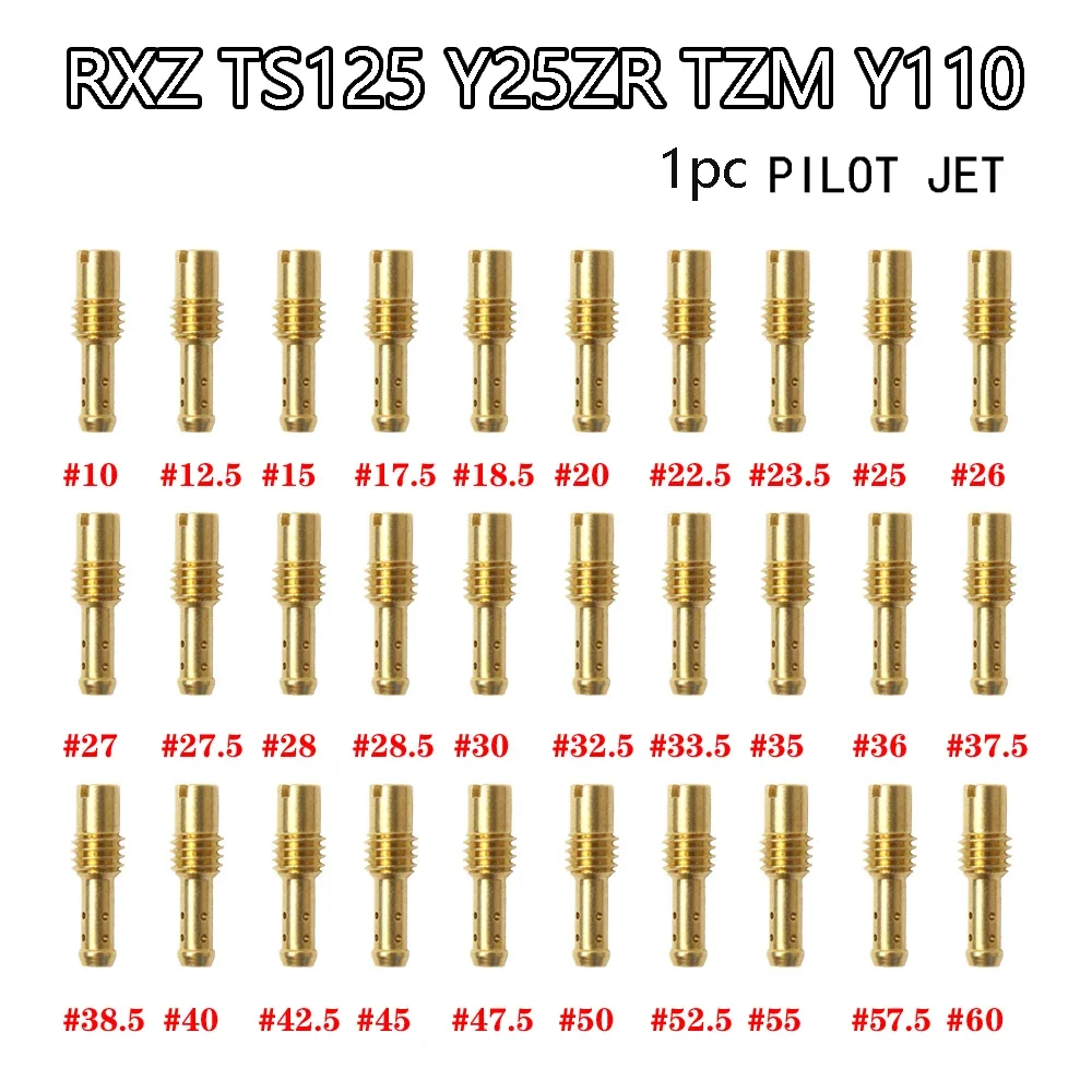 Carburetor VM22 Pilot Jet Pilotjet PJ 10-60 for RXZ TS 125 Y125Z Y125ZR TZM Y110
