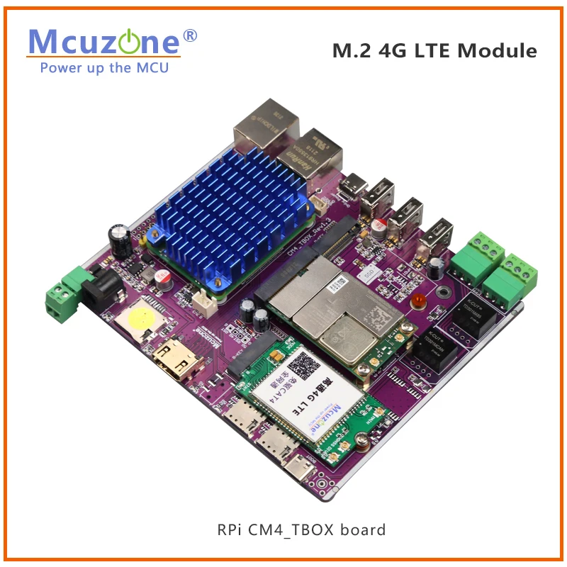 M.2 4G LTE Module,Raspberry Pi,NVIDIA driver free,eSIM CHIP,GPS,Compatible with 5G interface,30*52mm CM4 fibocom NL668-EU ZTE