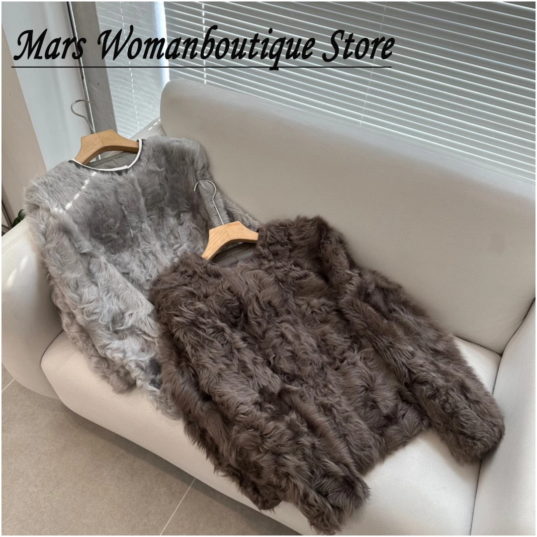 Women's Winter Coat, High Quality, BC Xiaohu Sheep Fur, One-piece