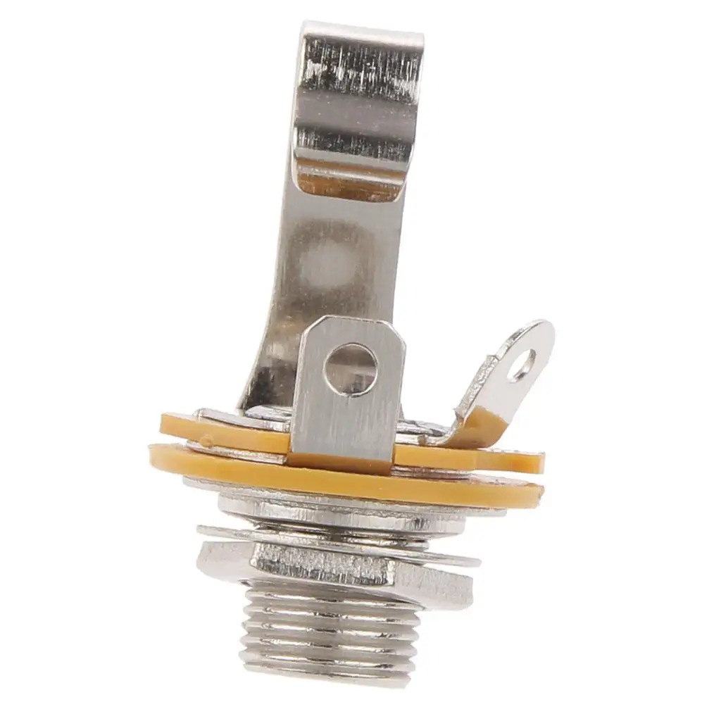 

Выходная розетка для гитары 1/4 дюйма 6,35 мм для басовых частей электрогитары