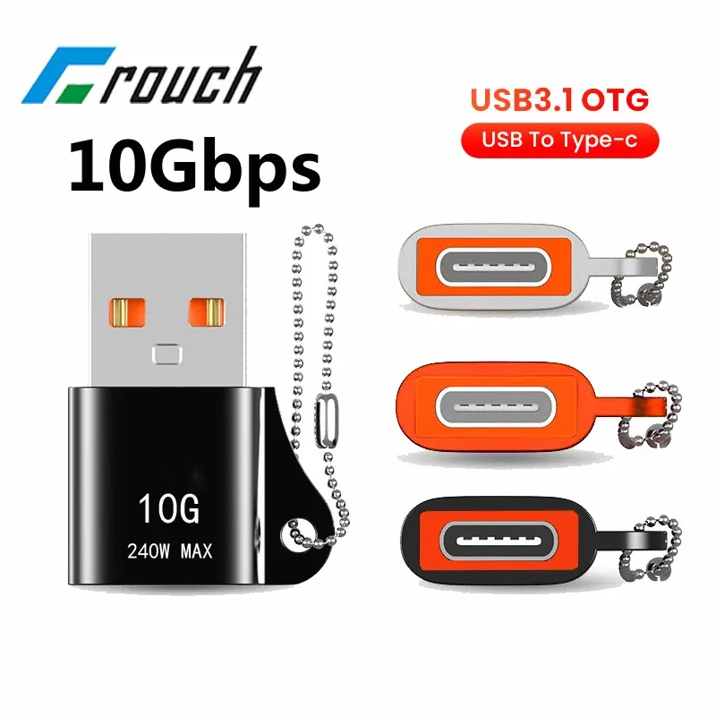 10Gbps USB 3.1 OTG Adapter USB To Type C Converter USB C USBC OTG Connector Fast Charging Data Transfer Type-C Device Adapters