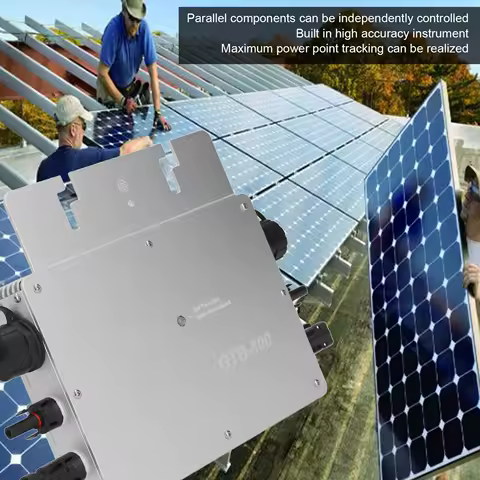 Inverter Solar Grid Tie Inverter WiFi Control Automatic Identification to AC Solar Inverter Solar Inverter