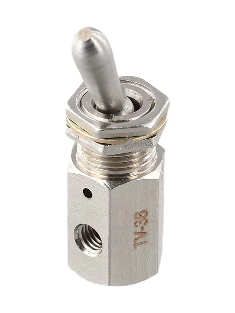 For Industrial Use Total Size 45 X 16mm Manual Lever Valve Reliable Mechanical Air Valve Air Control 2 Position Pneumatic