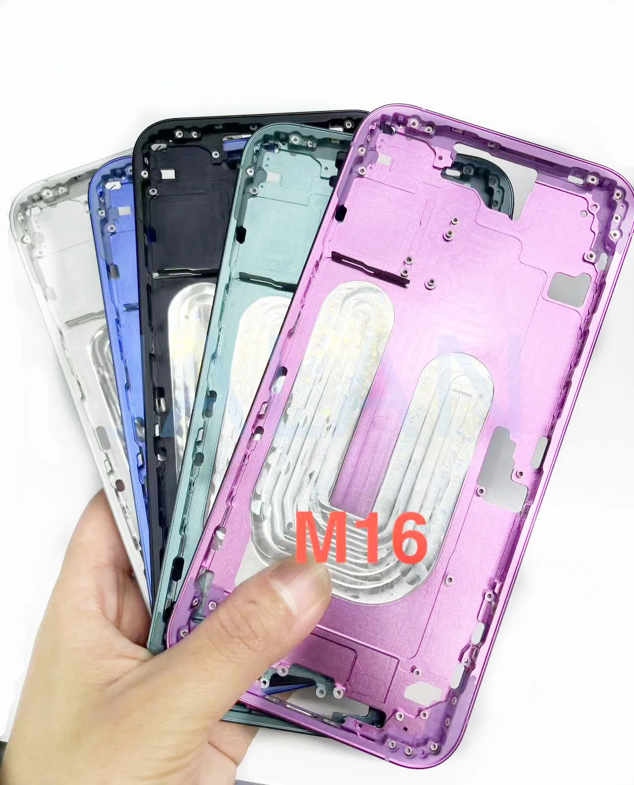 

Средняя рамка для IP16/16Plus/16Pro/16Pro Max, задняя часть корпуса мобильного телефона, запасная часть