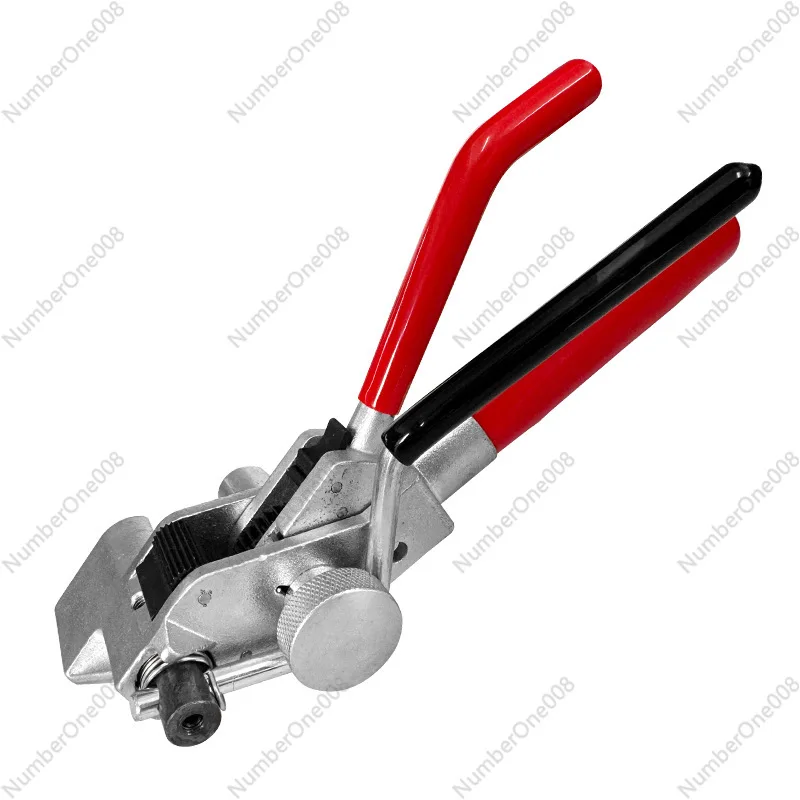 Stainless Steel Cable Tie Gun Disc Tightener Strapping Portable Hand Tool Kit Cable Bundling Ratchet Cable Tie Pliers