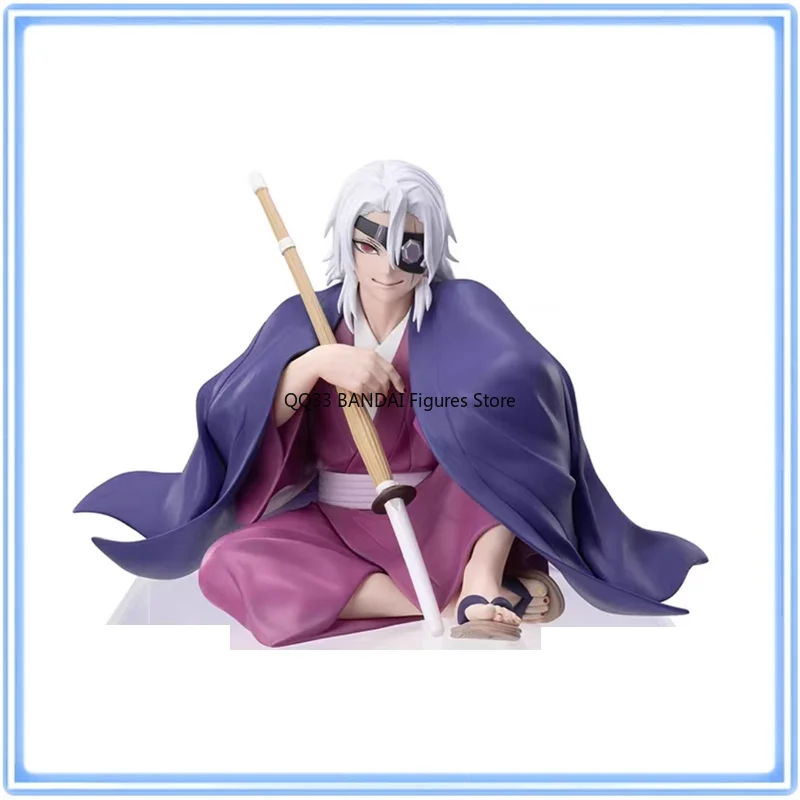 

Genuine Original Demon Slayer Uzui Tengen Sitting Posture Anime Action Figure Model Desktop Decorate Collectible