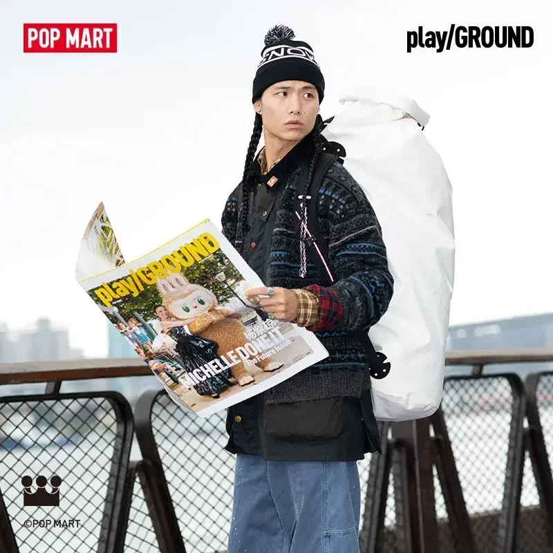

POP MART play/GROUND Magazine Issue2 слепая коробка загадочная игрушка кукла аниме фигурка милый настольный орнамент подарок