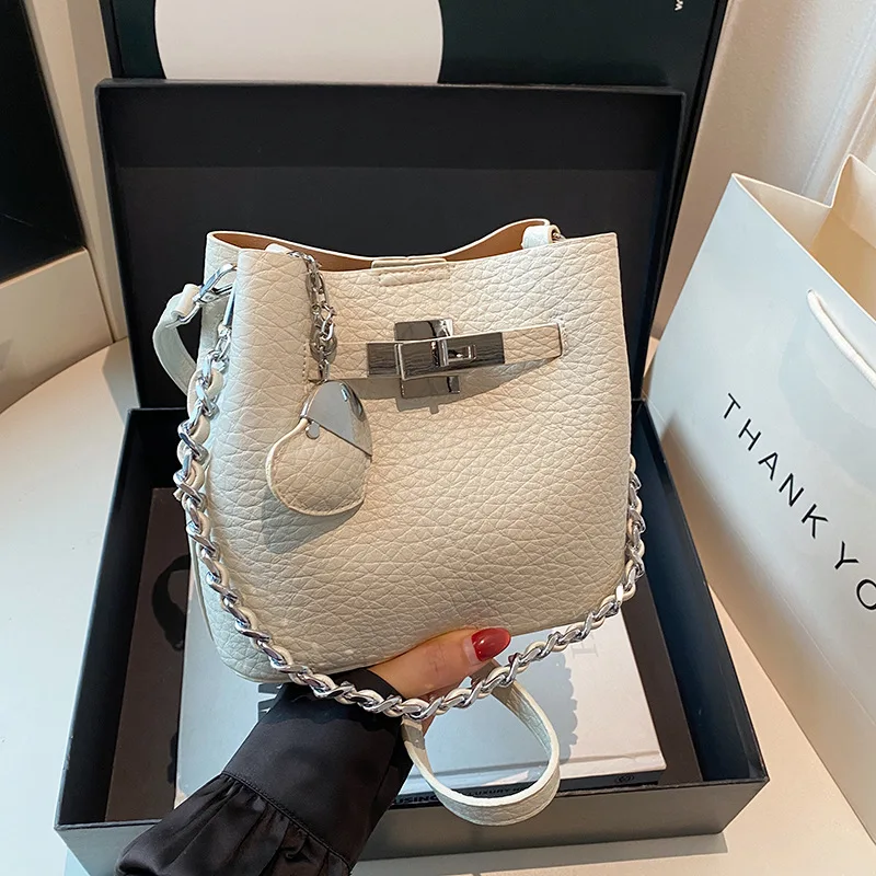 

Новая женская сумка-ведро, сумка через плечо в стиле ретро, высококачественная повседневная модель, модный тренд