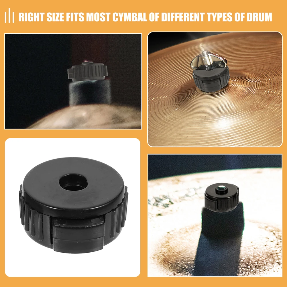 

10pcs Black Cymbal Quick Release Nuts Drum Stand Parts Easy Installation Disassembly Percussion Accessories Drum Hardware