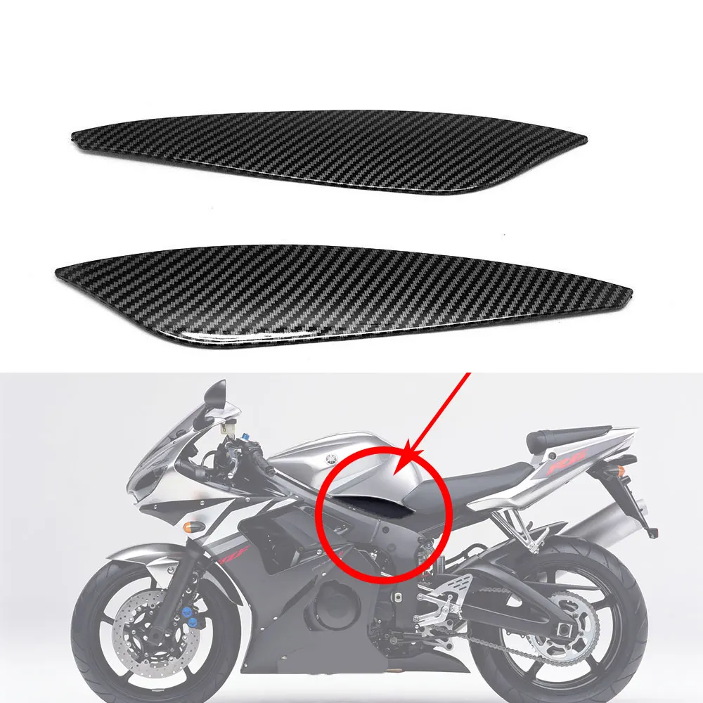 

YZFR6 Tank Side Covers Panels Gas Fairing For Yamaha YZF R6 2003 2004 2005 YZFR6S 2006 2007 2008 2009 Motorcycle Accessories