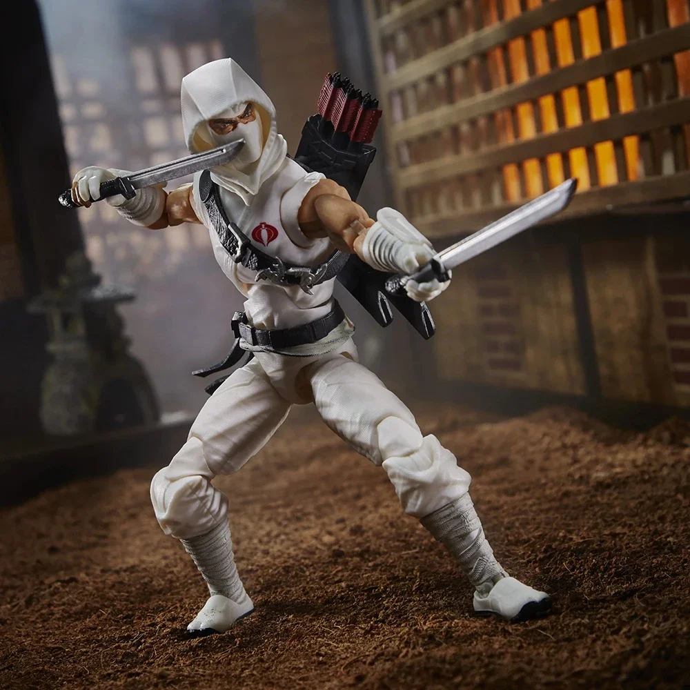 

В наличии Hasbro GI JOE G.I. Joe Classified Series Red Ninja & Storm Shadow Аниме Фигурка Коллекция игрушек Кукла Детские подарки