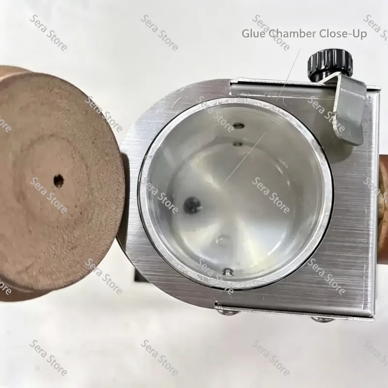 Mini Hot Melt Glue Coating Machine Manual Glue Spreader Glue Head for Packaging Photo Album Gluing