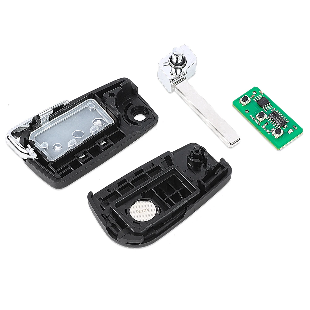 DIYKEY P/N: 89070-0D330 لتويوتا Aygo Yaris 2014 2015 2016 فوب 2 زر الوجه مفتاح بعيد 433 ميجا هرتز H رقاقة