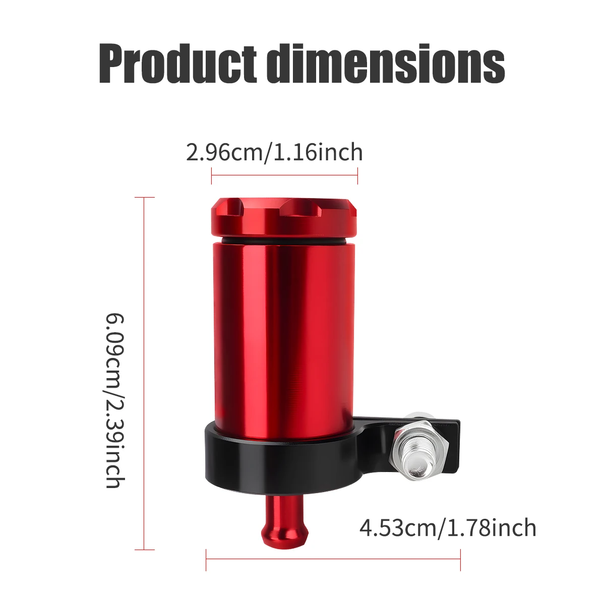Universal CNC Aluminum Alloy Motorcycle Oil Cup Modification Accessory Motorcycle Oil Filter Fuel Filters