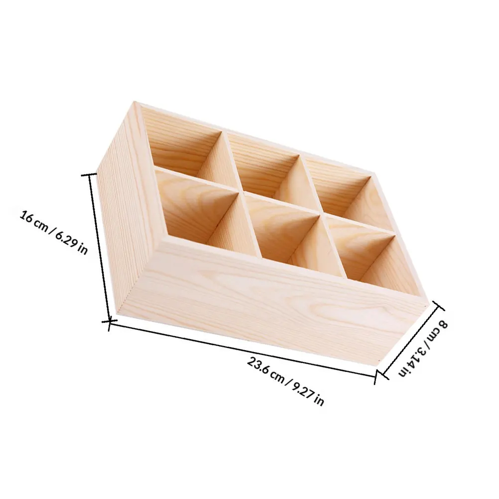 Multi Purpose Storage Box Crayon Holder Pen Desk ganizer Lightweight Portable Smooth Surface Paint Brush Storage Case