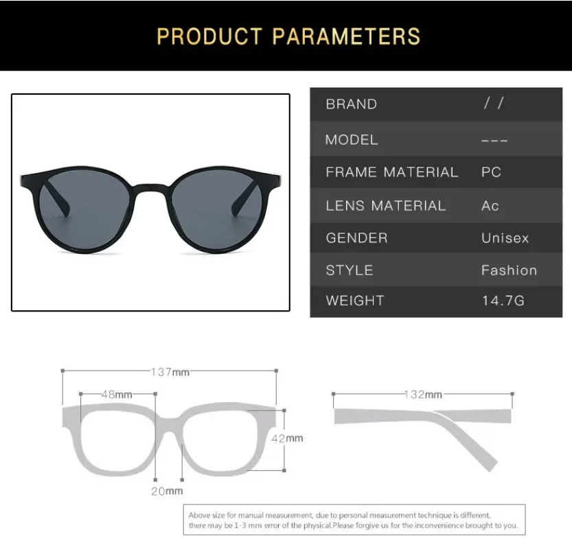 New Small Fram Retro Sunglasses Men Fashion Round Sun Glasses Women Travel Eyewear Summer Shading UV400 Oculos - view 6