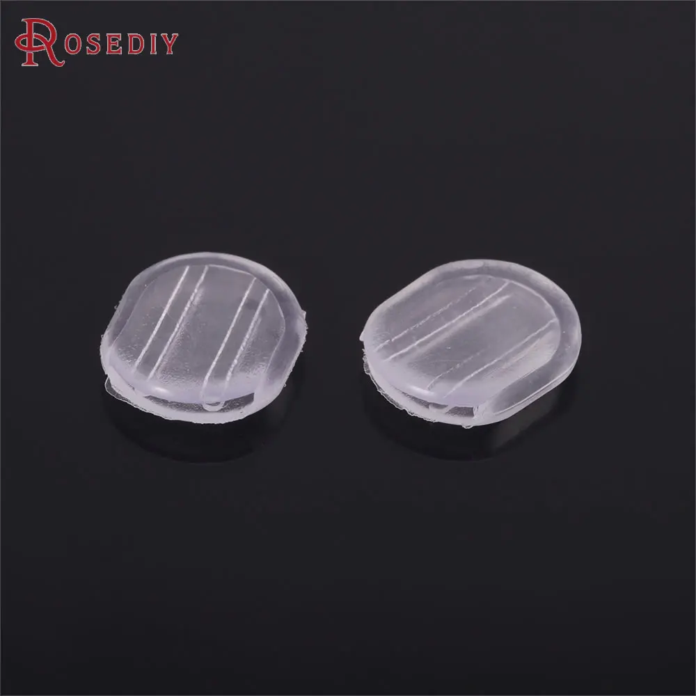 White Rubber Earring Back Earrings Stopper High Quality Jewelry Making Supplies Necklace Earrings Accessories for Women - view 4