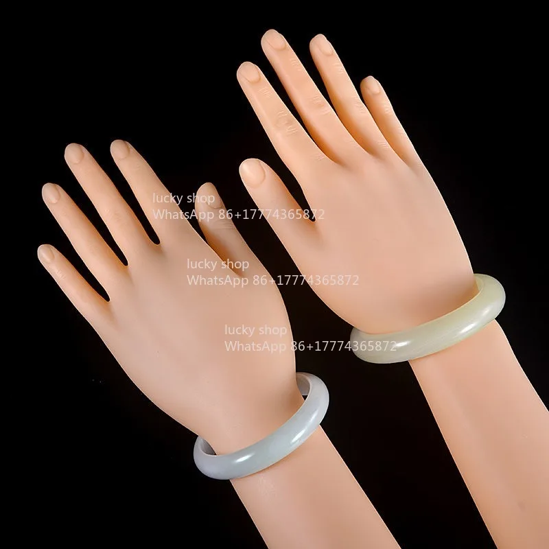 Hand Model Props Adult Women's Hand Model Display Hand Model Skin Tone Soft Simulation