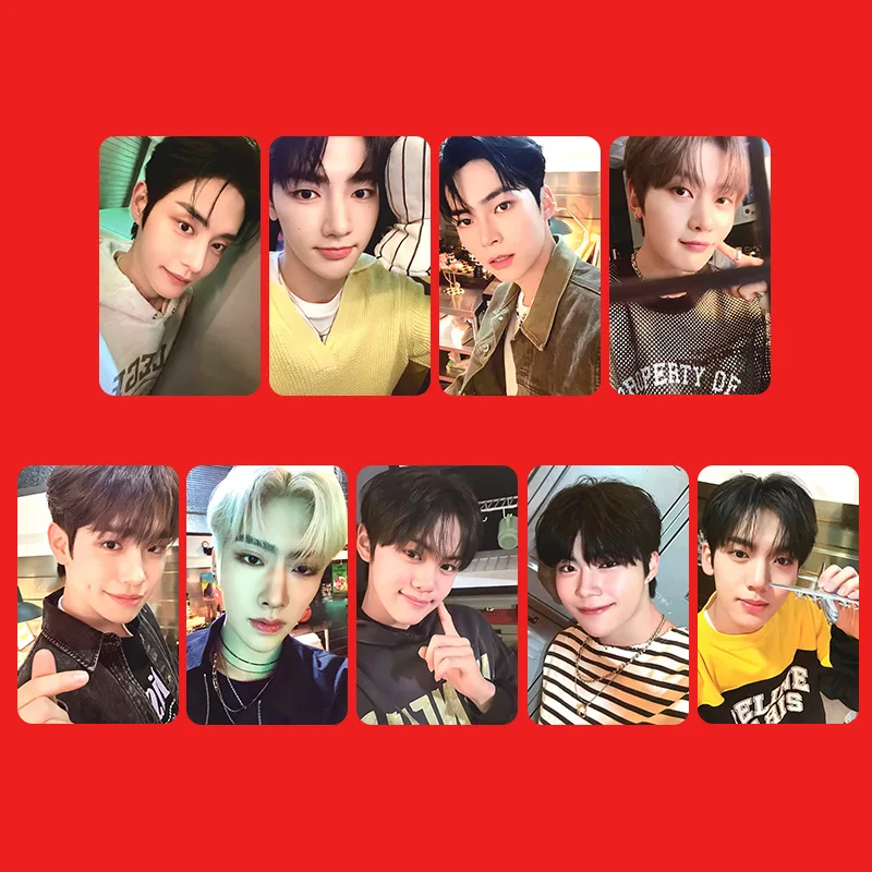 9pcs/Set Kpop ZB1 Album Youth In The Shade Photocards High Quality HD Postcards ZhangHao Ricky LOMO Cards Fans Collection Gift