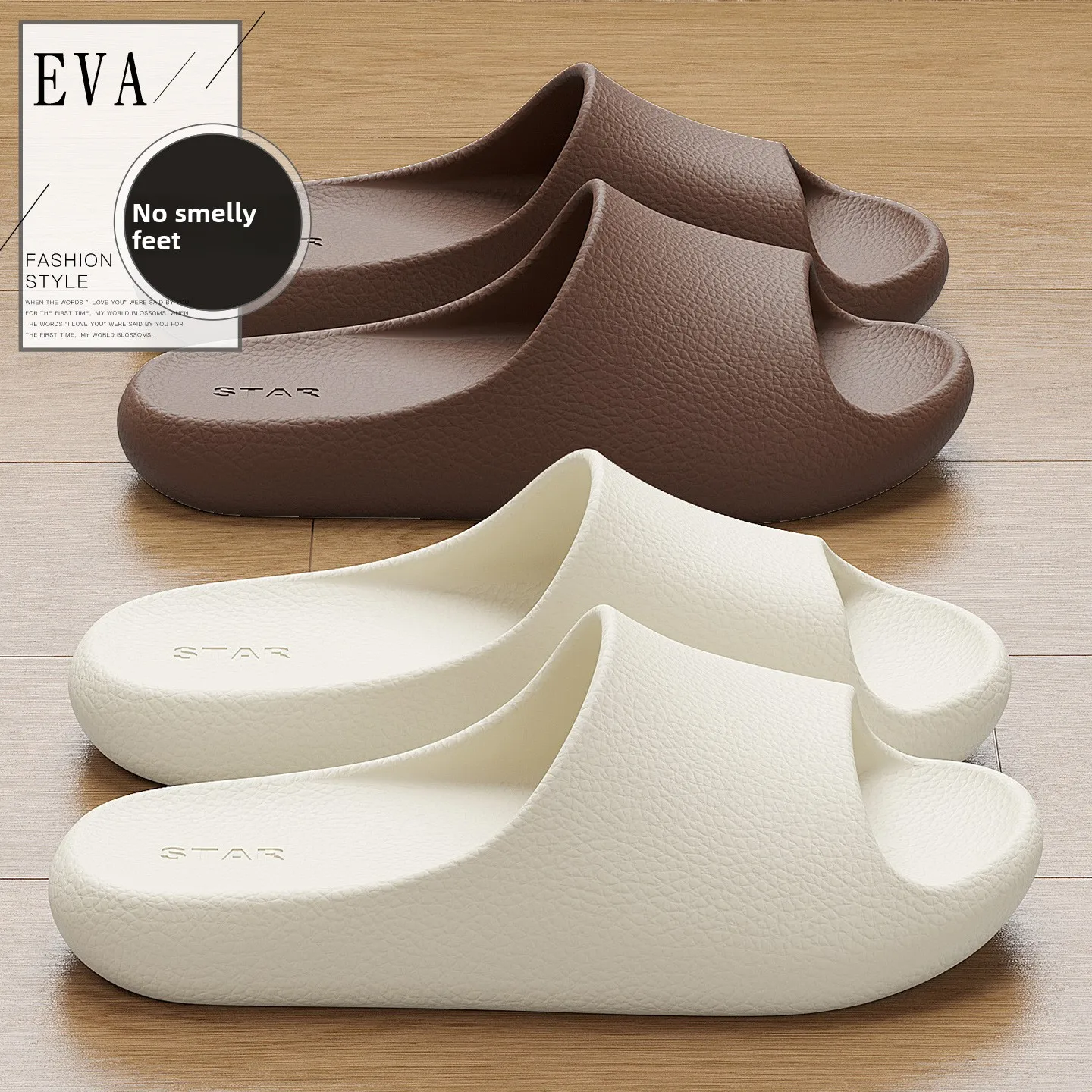 High End EVA Bathroom Slippers Men Women Non Slip Soft Sole Summer Indoor Sandals Breathable Lightweight Home Casual Cool Footwe