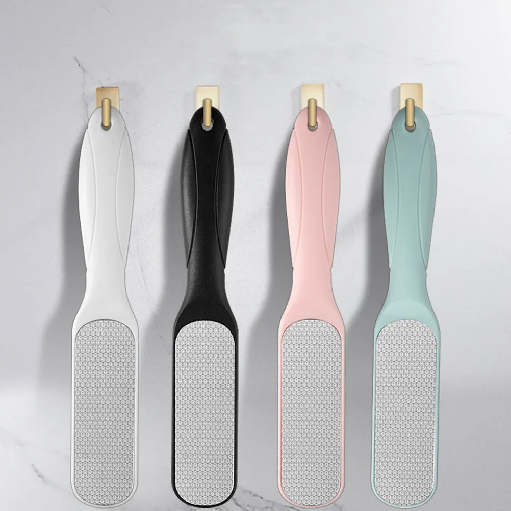 

4pcs Foot File Callus Remover Sand Paper Tools Metal Double Sided Files for Feet Dead Skin Scrubber Women Men