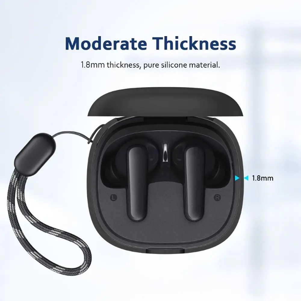 Silicone Headphone Cover For Anker Soundcore R50i Wireless Earbuds Case Dustproof Earphone Protector Charging Box Sleeve