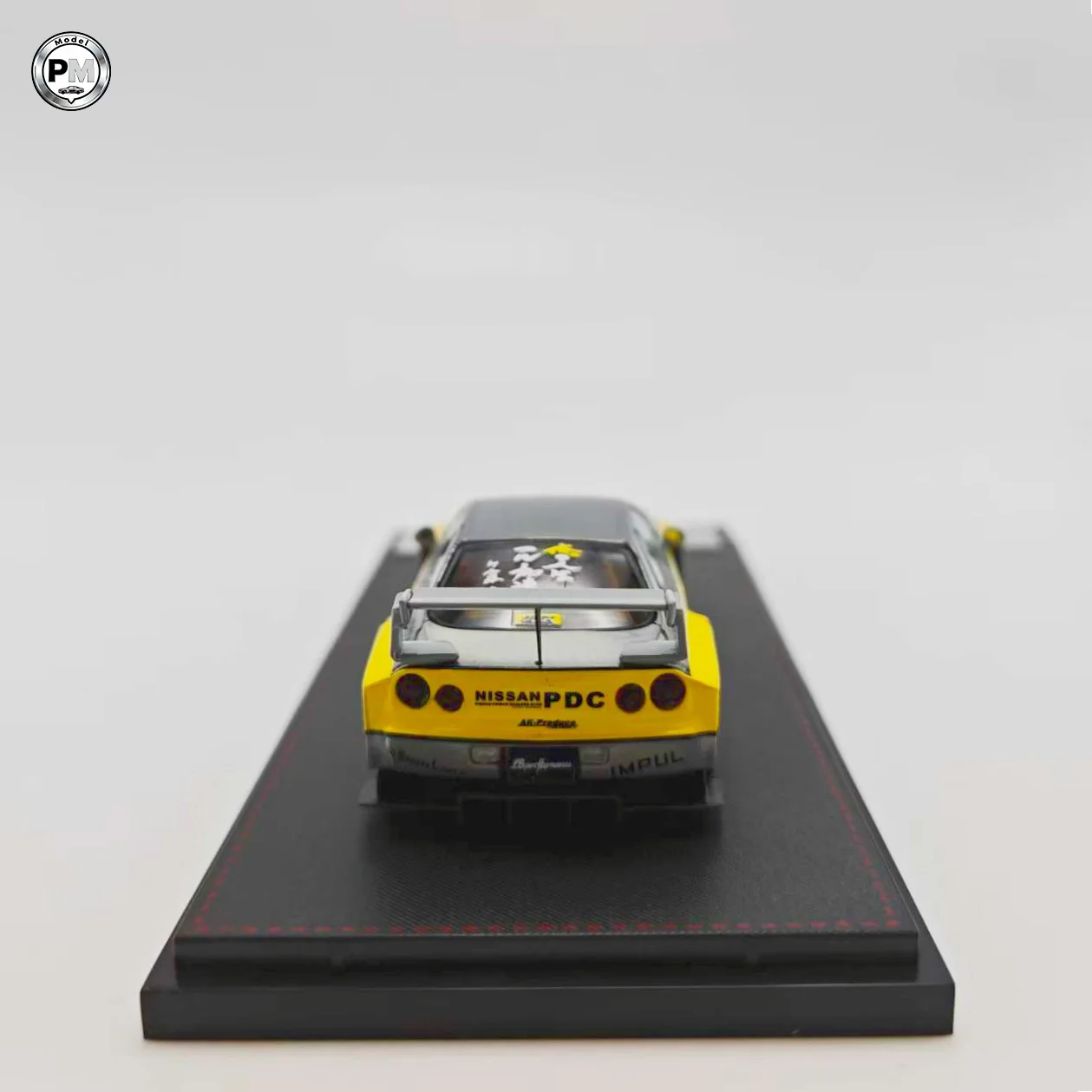 SW 1:64 LBWK ER34 معطف شفاف إصدار خاص نموذج سيارة مصنوع من خليط معدني قابل للفتح #6