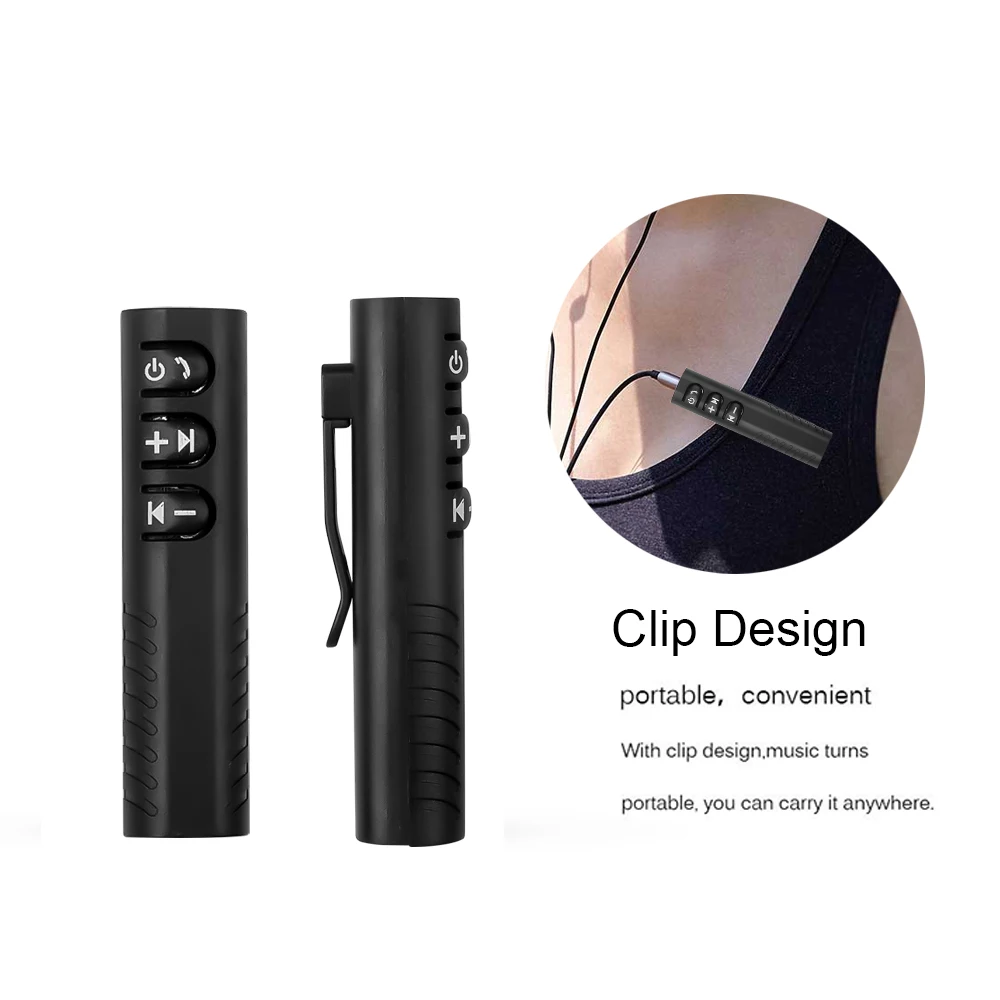 Bluetooth 5,0 приемник 3,5 мм 3,5 AUX разъем стерео музыка аудио автомобильный комплект беспроводной адаптер динамик для наушников усилитель с микрофоном