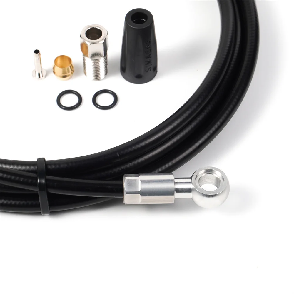 Kit de Cable de freno hidráulico para bicicleta CNC, tubo de frenos de aceite de bicicleta para SHIMANO SLX XT XTR DEPRE BH90 BH59, accesorios de manguera de freno, 5mm x 2M