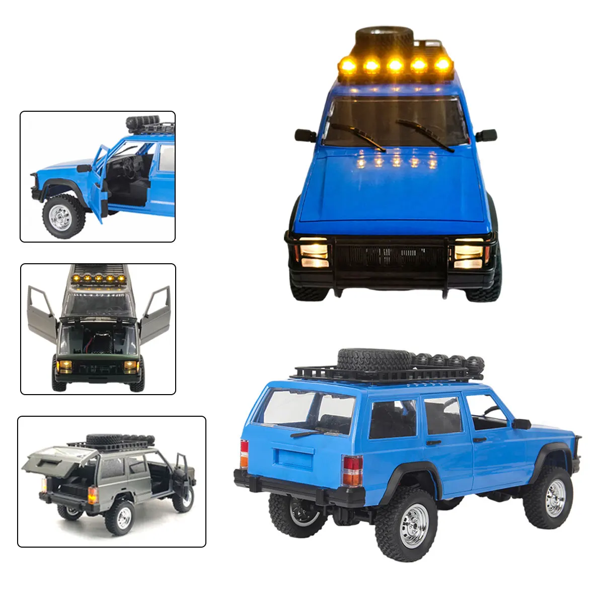 1:12 MN78 Full Scale MN Model RTR RC Car 2.4G 4WD 280 Motor Proportional Off-Road Remote Control Car For Boys Toys Gifts view 4