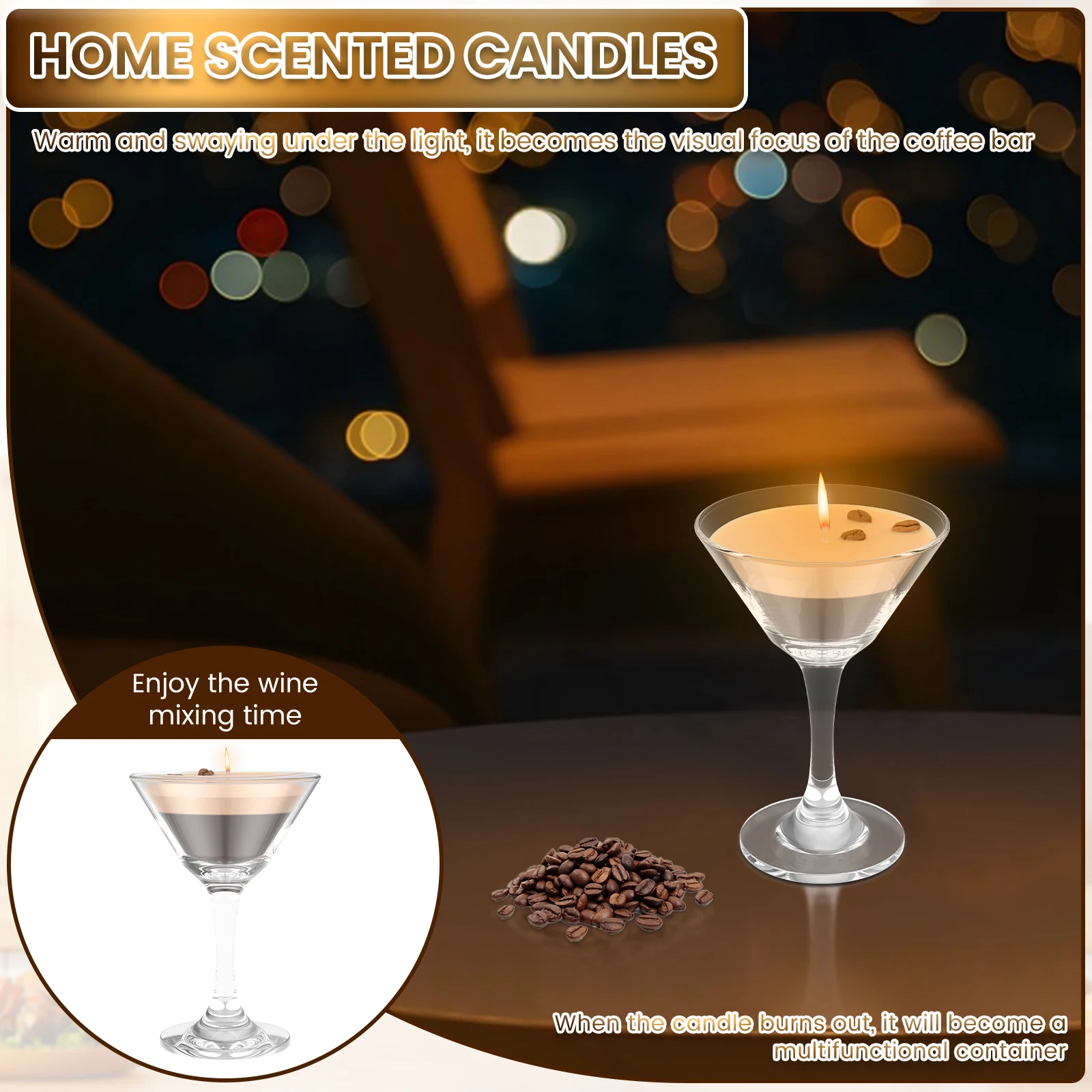 1Pc Geurkaarsen Espresso Marti - Beeswax Taper Candle recensie en prijs